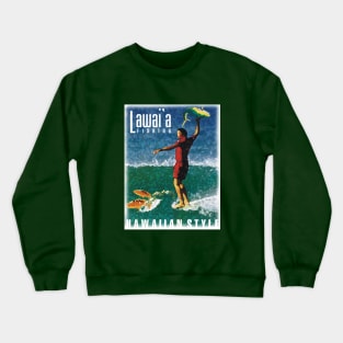 The Lawai'a (Fisherman) Hawaiian Style Crewneck Sweatshirt